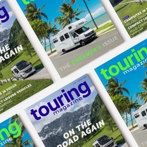 Touring magazine covers