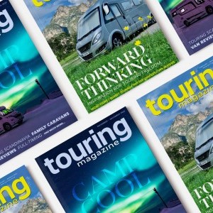 Touring magazine covers